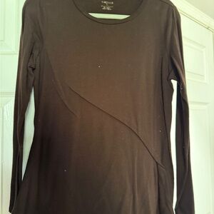 Axcess Black Long Sleeve Tee